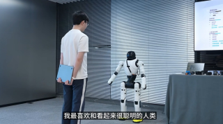 人形机器人灵犀X2掌握新技能：有了“内心戏”，还会拳脚功夫