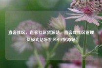 直客社区，直客社区货源站，直客式社区管理新模式亿乐社区SUP货源站