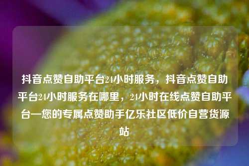 抖音点赞自助平台24小时服务，抖音点赞自助平台24小时服务在哪里，24小时在线点赞自助平台—您的专属点赞助手亿乐社区低价自营货源站  第1张